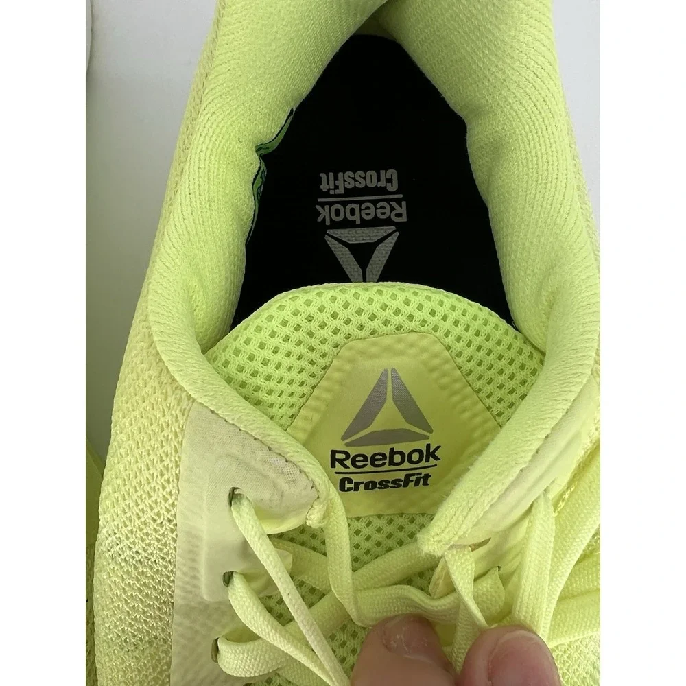 Reebok Crossfit Speed TR 2.0 Womens 9 Yellow Workout Shoes Speed Training BS8102